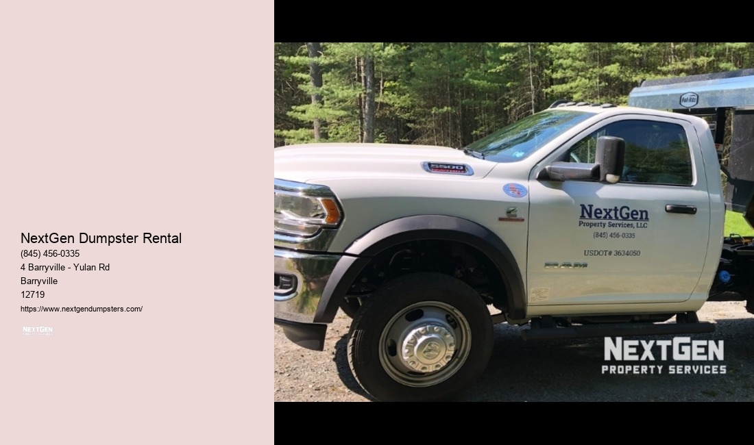 waste disposal dumpster rental
