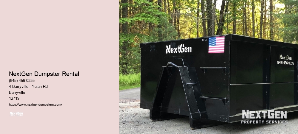 dumpster rental for home